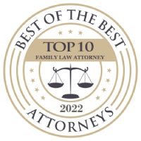 Best of the Best Attorneys Family Law Badge 2022