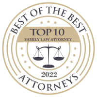 Best of the Best Attorneys Family Law Badge 2022